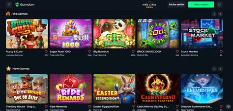 Reseña de Gamdom casino .